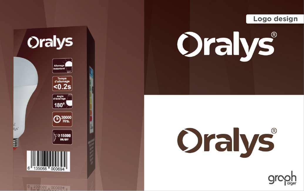 Oralys Logo & Packaging